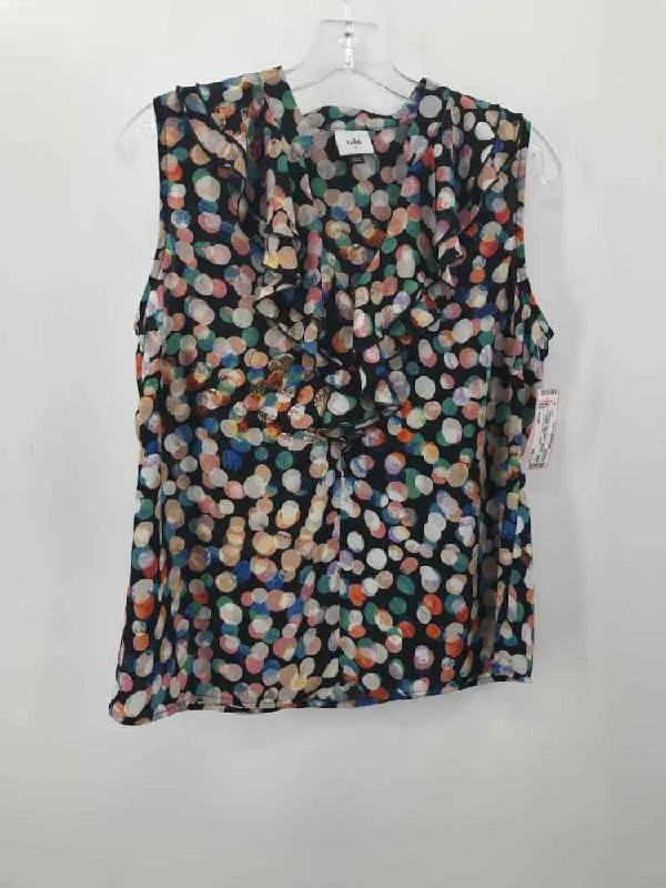 Pre-Owned Cabi Black Size Small Tank Top athletic tank top