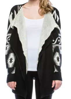 Women's Vocal Cardigan #IM0224 Velvet Chenille Corduroy