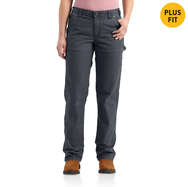 Women's Rugged Flex® Loose Fit Canvas Work Pant Trendy Printed Pants