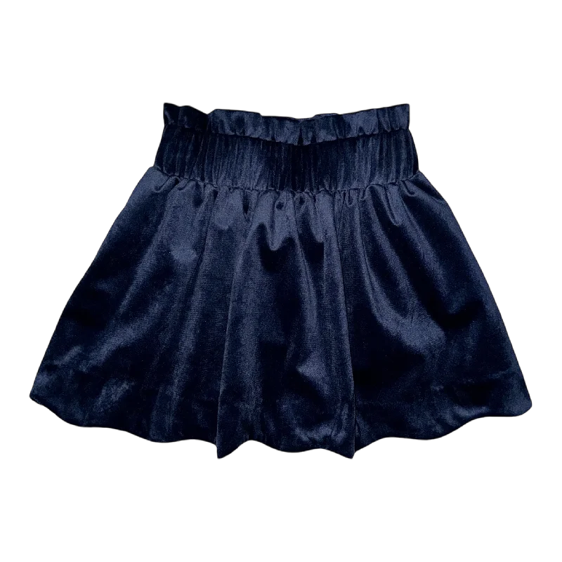 Seabrook Island Skirt 2.0- Nantucket Navy Velvet wrap skirt elegant