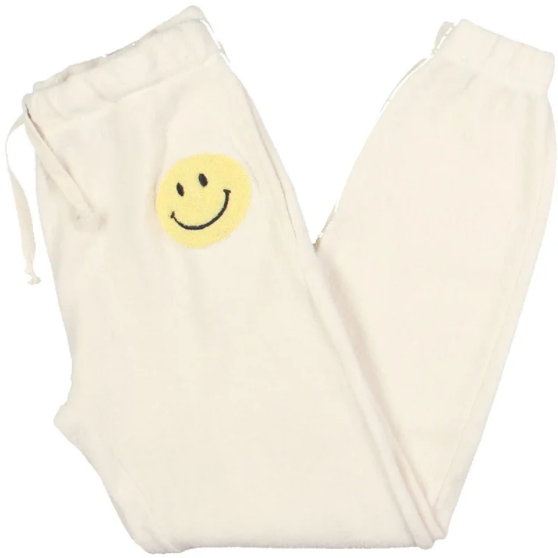 Vintage Havana Womens Pocket Cotton Jogger Pants Classic Straight-Leg Pants