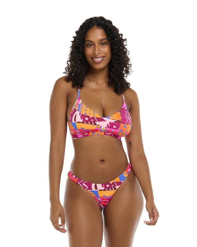 Body Glove Hang Five Siren Swimsuit Bottom - MANGO Bold Color Swimsuit