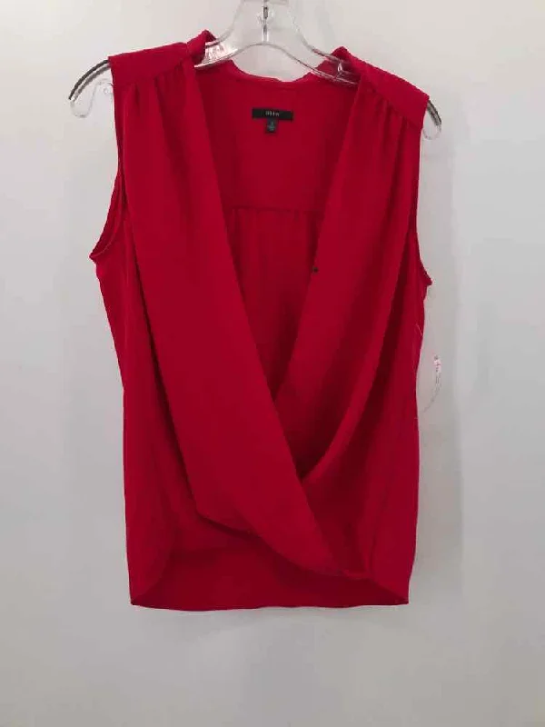 Pre-Owned Drew Red Size Small Tank Top stylish tank top
