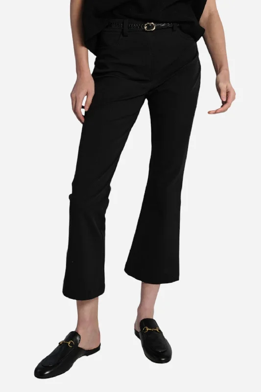 Saint Art Preston Compact Stretch Pant Black Cozy Maternity Pants