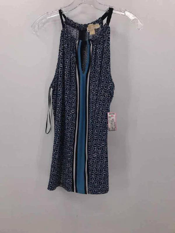 Pre-Owned MICHAEL Michael Kors Blue Size Medium Tank Top bold tank top