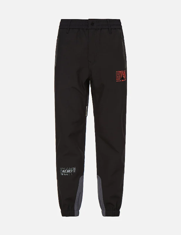 Contrast Panel Slim Fit Sport Pants High-Waist Jogger Pants