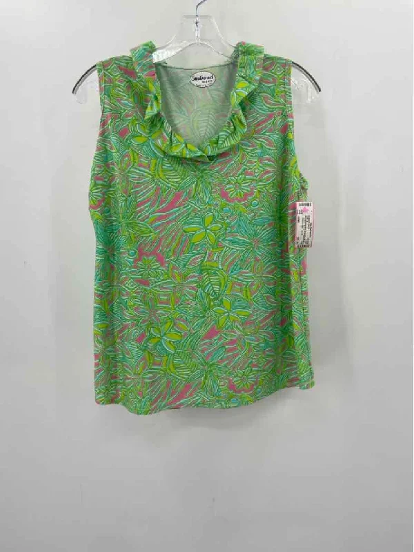 Pre-Owned Southwind apparel Green Size Small Tank Top yoga tank top