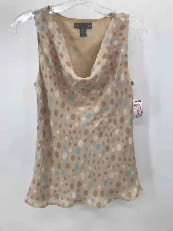 Pre-Owned Kate Hill Tan Size 6 Tank Top long tank top