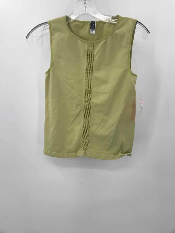 Pre-Owned Rampage Green Size M/L Tank Top halter tank top