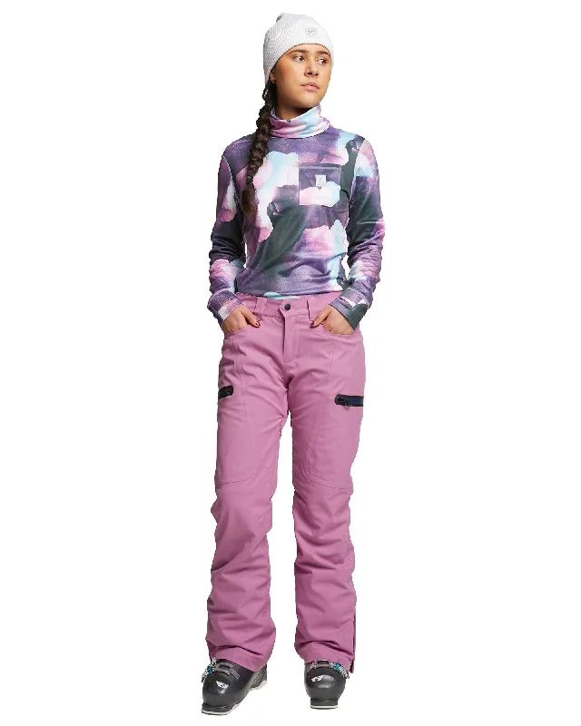 SNOW CULTURE PANT - MULBERRY Relaxed Linen Pants