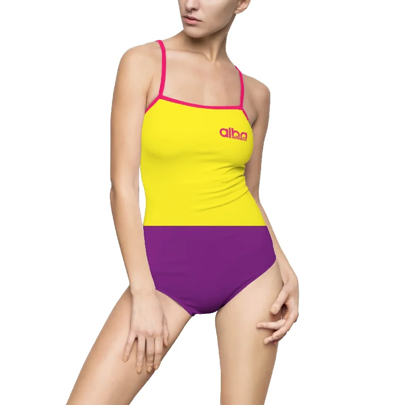 Swimsuit - Neon Summer Ready Swimsuit