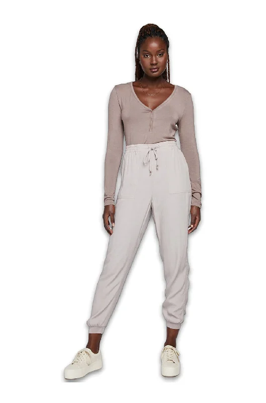 Gentle Fawn Cairo Pants In Mushroom Stylish Slim Trousers
