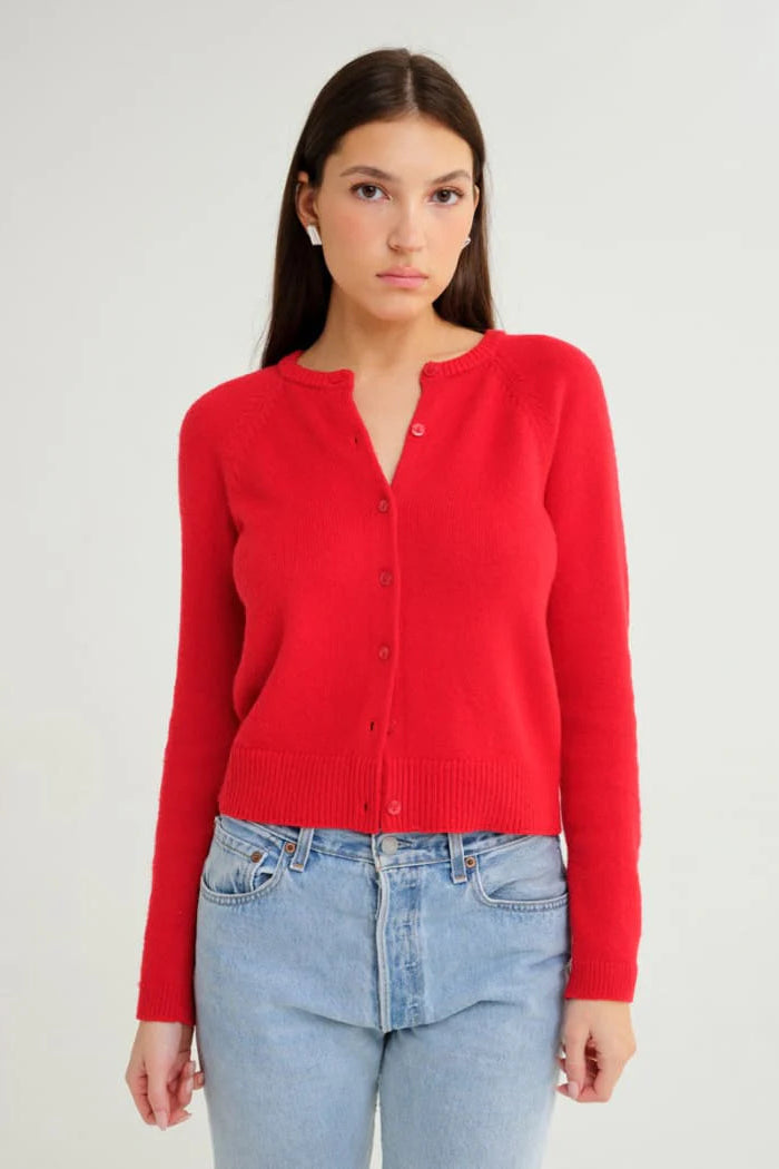 Seabrook Cardigan Neon metallic Matte