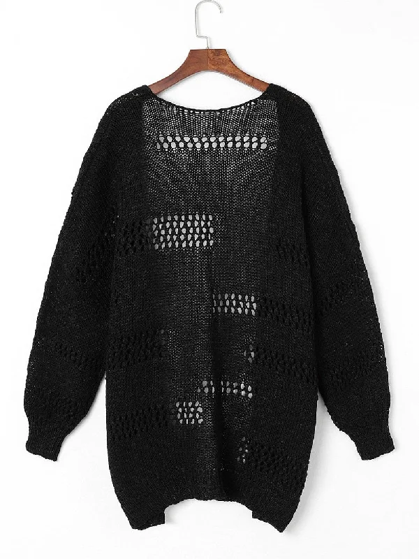 Bohemian Style Knit Cardigan Button Cardigan Zip Cardigan Pullover Cardigan