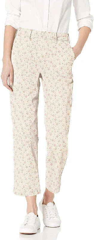 NYDJ Women's Straight Ankle Chino Pants Trendy Wide-Leg Pants