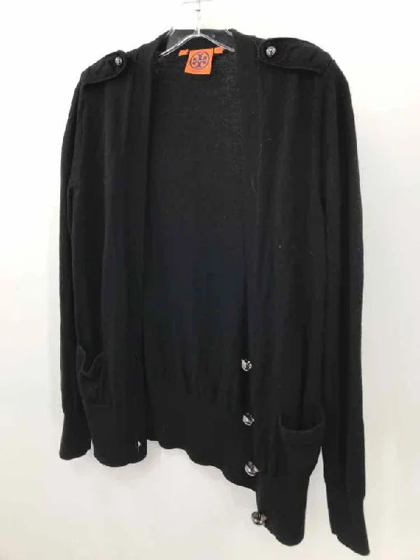Pre-Owned Tory Burch Black Size Small Cardigan Modern Contemporary chic