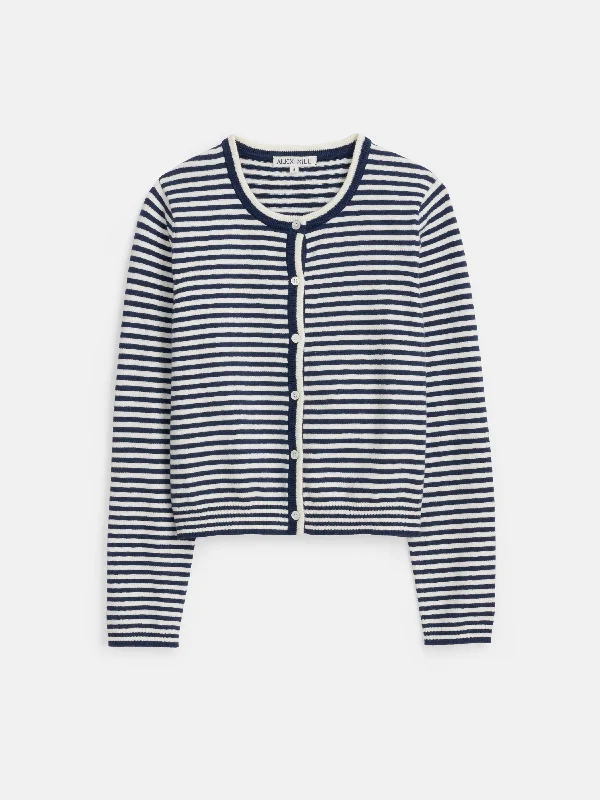 Albertina Cardigan Collared Crew Neck Turtle Neck