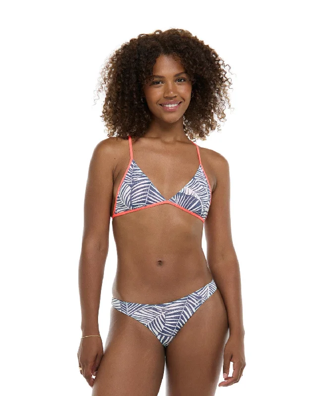 Body Glove Desert Island Scoop Swimsuit Bottom - DENIM Flirty Ruffle Swimsuit