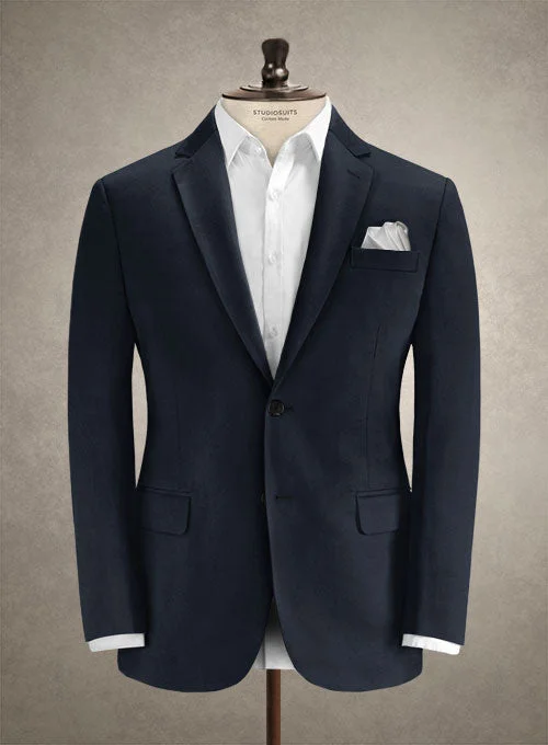 Caccioppoli Cotton Gabardine Navy Blue Jacket Toggled Jacket Drawstring Jacket Belted Jacket Caccioppoli Cotton Gabardine Navy Blue Jacket Toggled Jacket Drawstring Jacket Belted Jacket