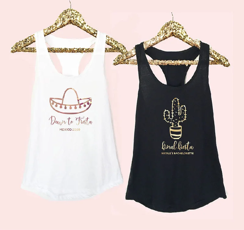 Personalized Fiesta Tank Top flirty tank top