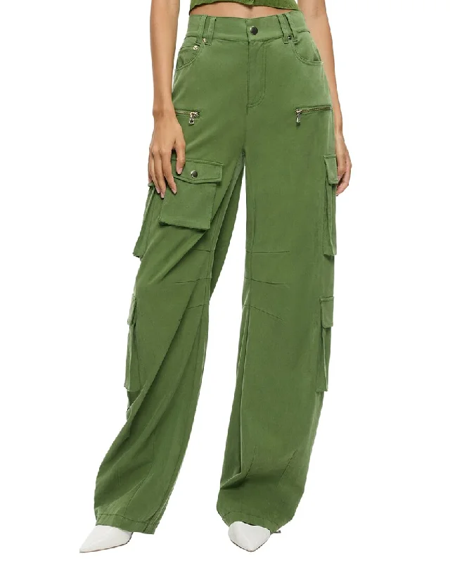 alice + olivia Akers Oversized Cargo Pant Trendy Work Pants