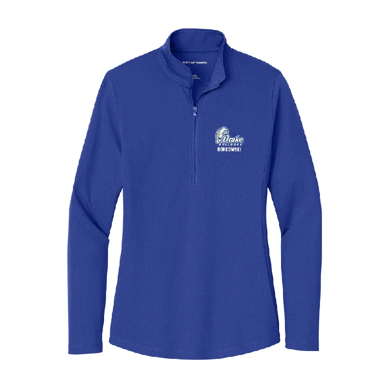 Drake - NCAA Women's Rowing : Zoey Borkowski - Women's Lightweight Quarter Zip Jacket Cardigan Sweater Pullover Drake - NCAA Women's Rowing : Zoey Borkowski - Women's Lightweight Quarter Zip Jacket Cardigan Sweater Pullover