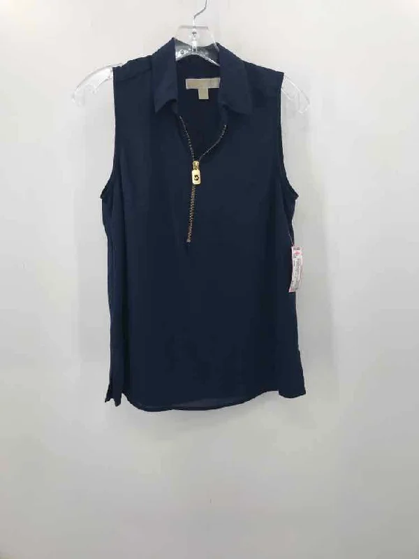 Pre-Owned Michael Kors Blue Size Small Tank Top sage tank top