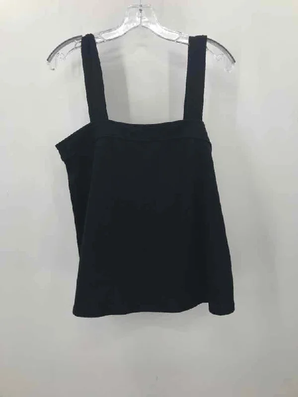 Pre-Owned Sunday In Brooklyn Black Size Medium Tank Top spandex blend tank
