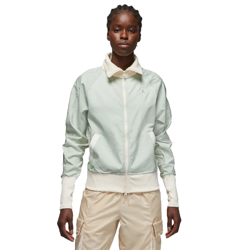 Air Jordan Bephies Beauty Supply Track Women's Jacket Dusty Sage-Pale Ivory Print Jacket Jacquard Jacket Embroidered Jacket Air Jordan Bephies Beauty Supply Track Women's Jacket Dusty Sage-Pale Ivory Print Jacket Jacquard Jacket Embroidered Jacket