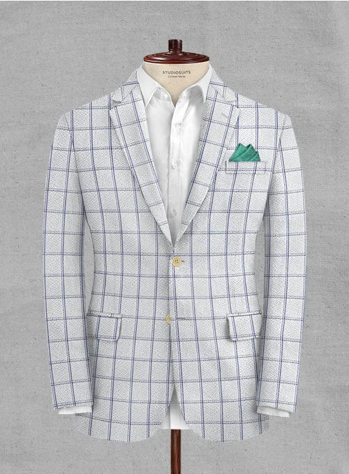 Solbiati White Checks Seersucker Jacket Striped Jacket Polka Dot Jacket Floral Jacket Solbiati White Checks Seersucker Jacket Striped Jacket Polka Dot Jacket Floral Jacket