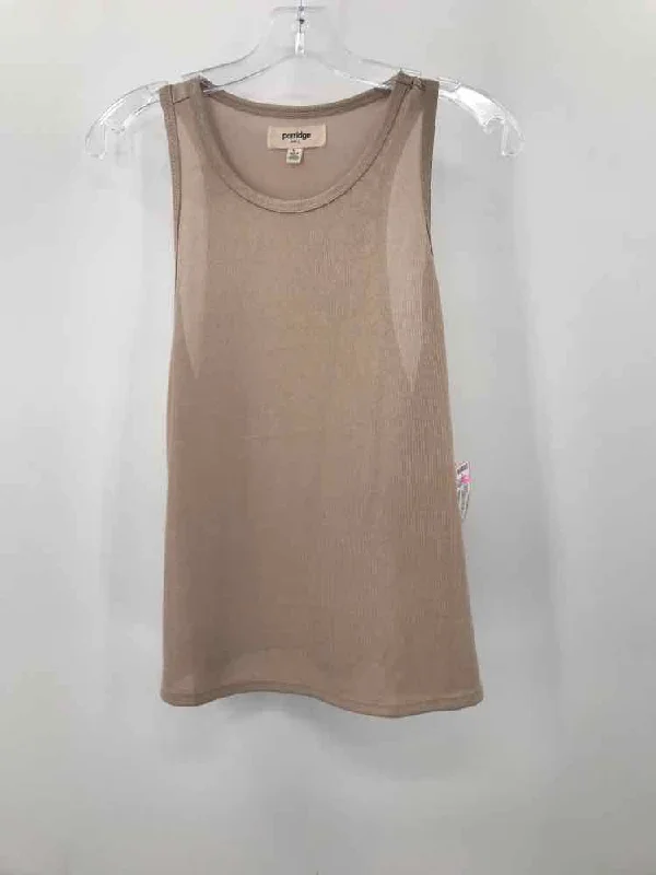 Pre-Owned Porridge Tan Size Medium Tank Top crew neck tank
