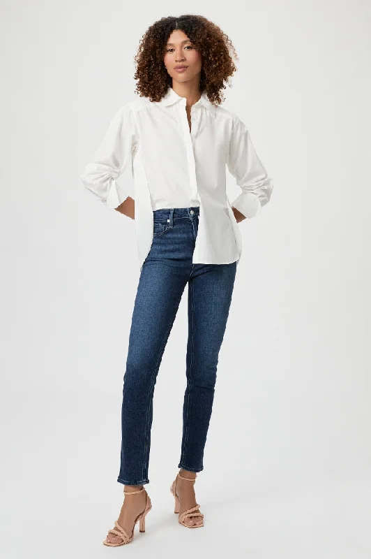 Paige Gemma Pants in Sketchbook Classic Straight-Leg Pants