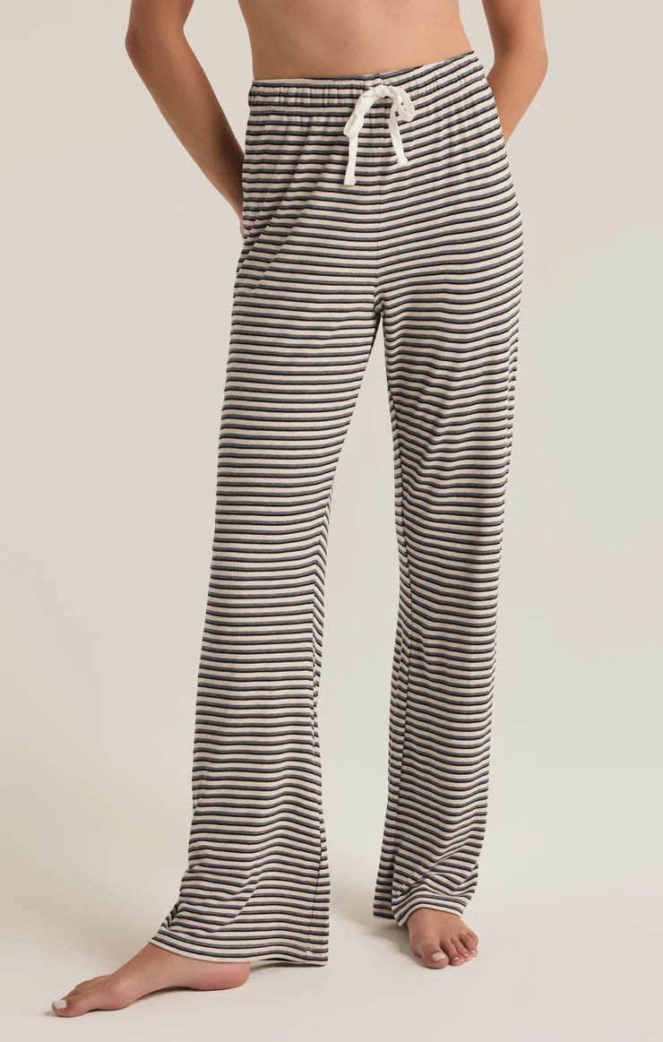 Z Supply Lounge Stripe Pant Chic Checkered Pants