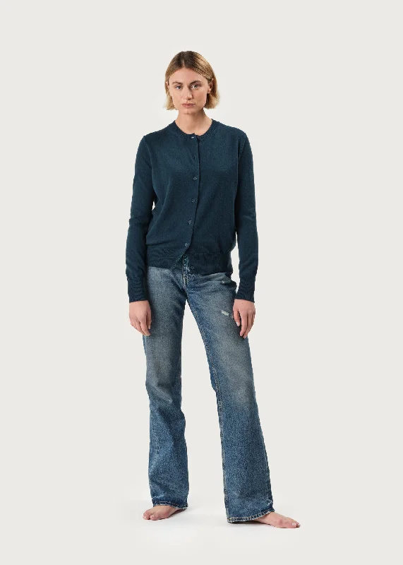 THE CROWN CARDIGAN | ARBOUR Notch Collar Peter Pan Collar Cowl Neck