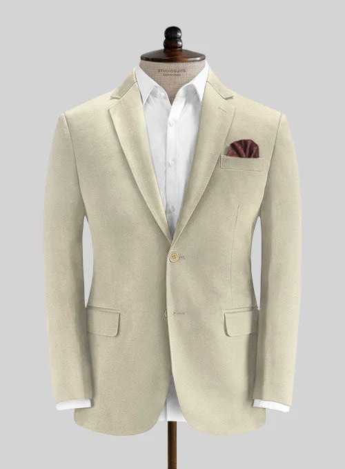 Loro Piana Sand Beige Cotton Jacket V-Neck Jacket Boat Neck Jacket Square Neck Jacket Loro Piana Sand Beige Cotton Jacket V-Neck Jacket Boat Neck Jacket Square Neck Jacket