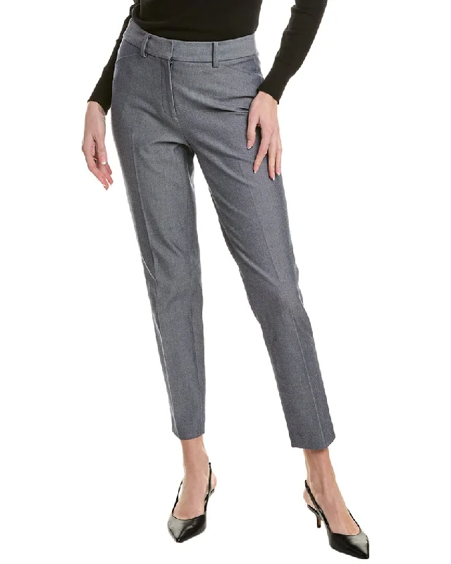 Brooks Brothers Slim Wool-Blend Pant Comfortable Fleece Pants