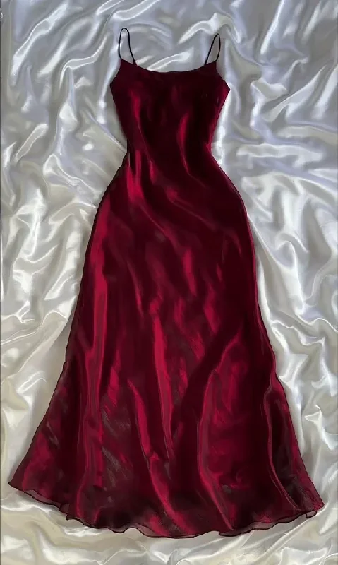 Burgundy A Line Long Party Dress Fashion Prom Dress cc1378 Tunics Running lightweight Burgundy A Line Long Party Dress Fashion Prom Dress cc1378 Tunics Running lightweight