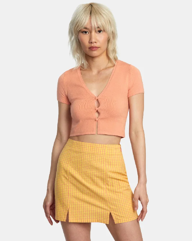 Dolly Cardigan - Lilikoi Seamless Knitted Crochet