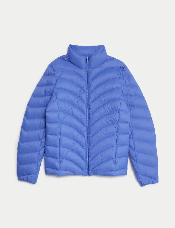 Feather & Down Packaway Puffer Jacket Hooded Jacket Caped Jacket Shawl Collar Jacket Feather & Down Packaway Puffer Jacket Hooded Jacket Caped Jacket Shawl Collar Jacket