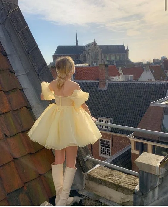 Vintage Cute Classic Off-the-shoulder Mini Princess Dress Cute Party Dress c2935 Tunics Short Trendy Vintage Cute Classic Off-the-shoulder Mini Princess Dress Cute Party Dress c2935 Tunics Short Trendy
