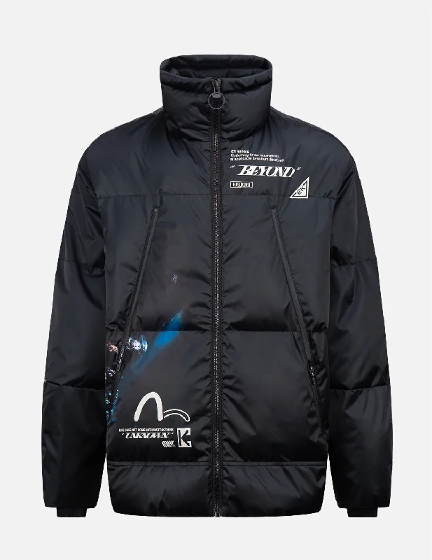 Photo Print Padded Jacket Mesh Jacket Canvas Jacket Denim Jacket