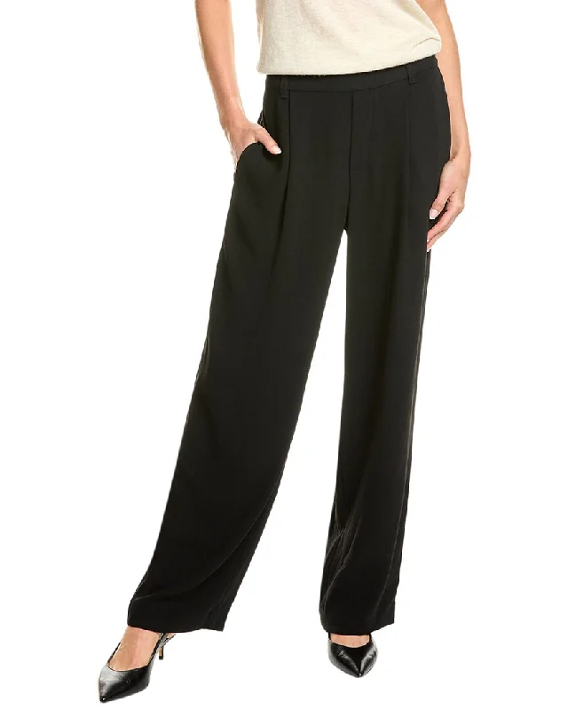 Vince Straight Pull-On Pant Soft Sweatpants Style