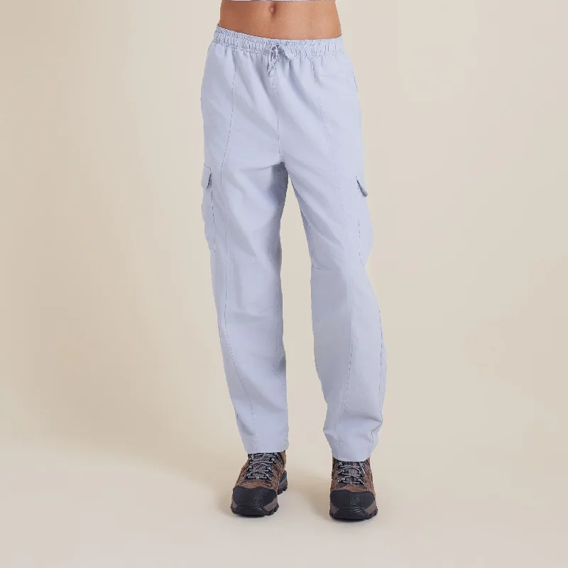 River Hybrid Pants - Dusty Sky Cozy Fitted Pants