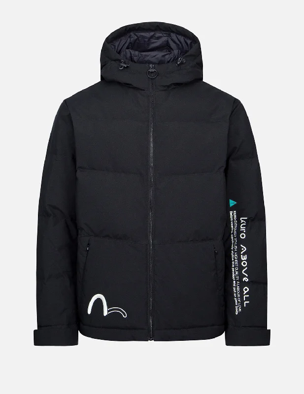 Kamon Embossed Down Jacket Knit Jacket Woven Jacket Fleece Jacket
