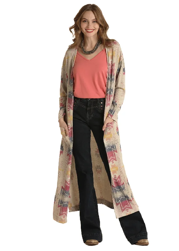 Women's Rock & Roll Cowgirl Cardigan #WLWT34R00Z Machine Wash Dry Clean Hand Wash