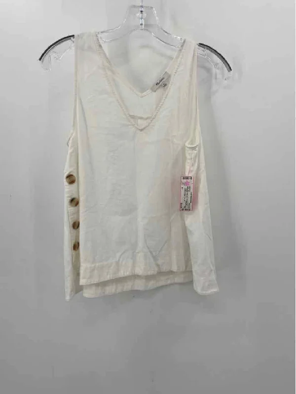 Pre-Owned Madewell White Size XS Tank Top high neck tank