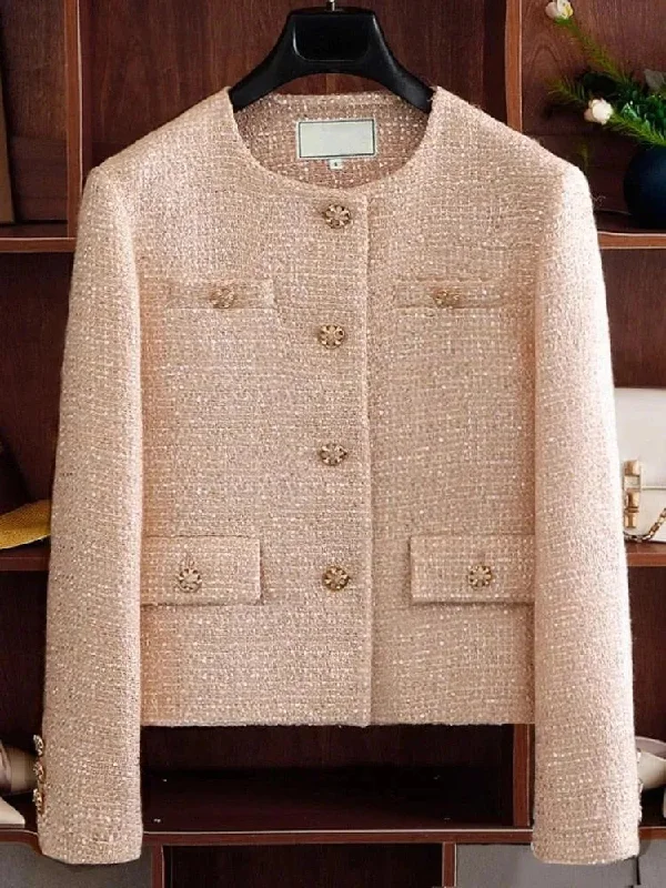 Luxury Women Tweed Jacket Chenille Jacket Brocade Jacket Lace Jacket