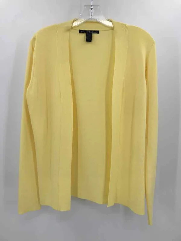 Pre-Owned Scott Taylor Yellow Size Small Cardigan Sweater Terry Terry Cloth Terry Knit