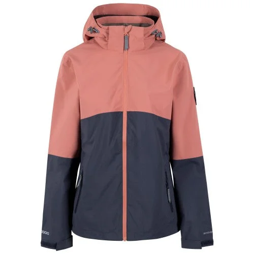 Trespass Womens/Ladies Quincy DLX Waterproof Jacket Zippered Front Buttoned Front Snap Front Trespass Womens/Ladies Quincy DLX Waterproof Jacket Zippered Front Buttoned Front Snap Front