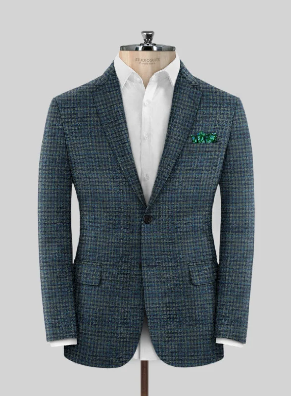 Loro Piana Keke Wool Silk Jacket Print Jacket Jacquard Jacket Patchwork Jacket